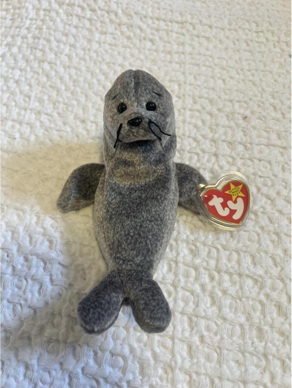 Beanie Babies  Grey and Multi Stuffed-animal